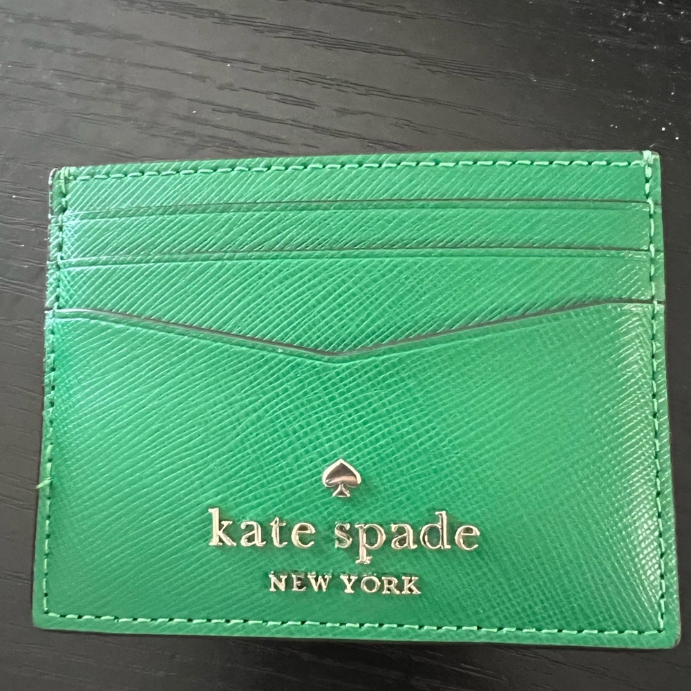 Kate Spade Emerald Green Card Holder